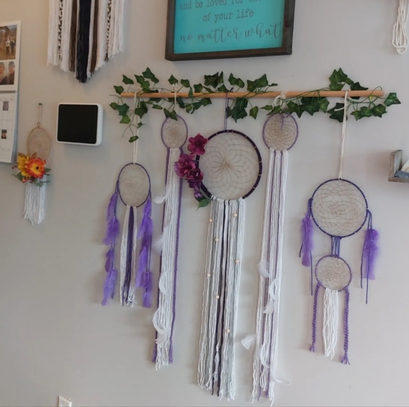 Floral dream catcher mural - Picture 2 of 4